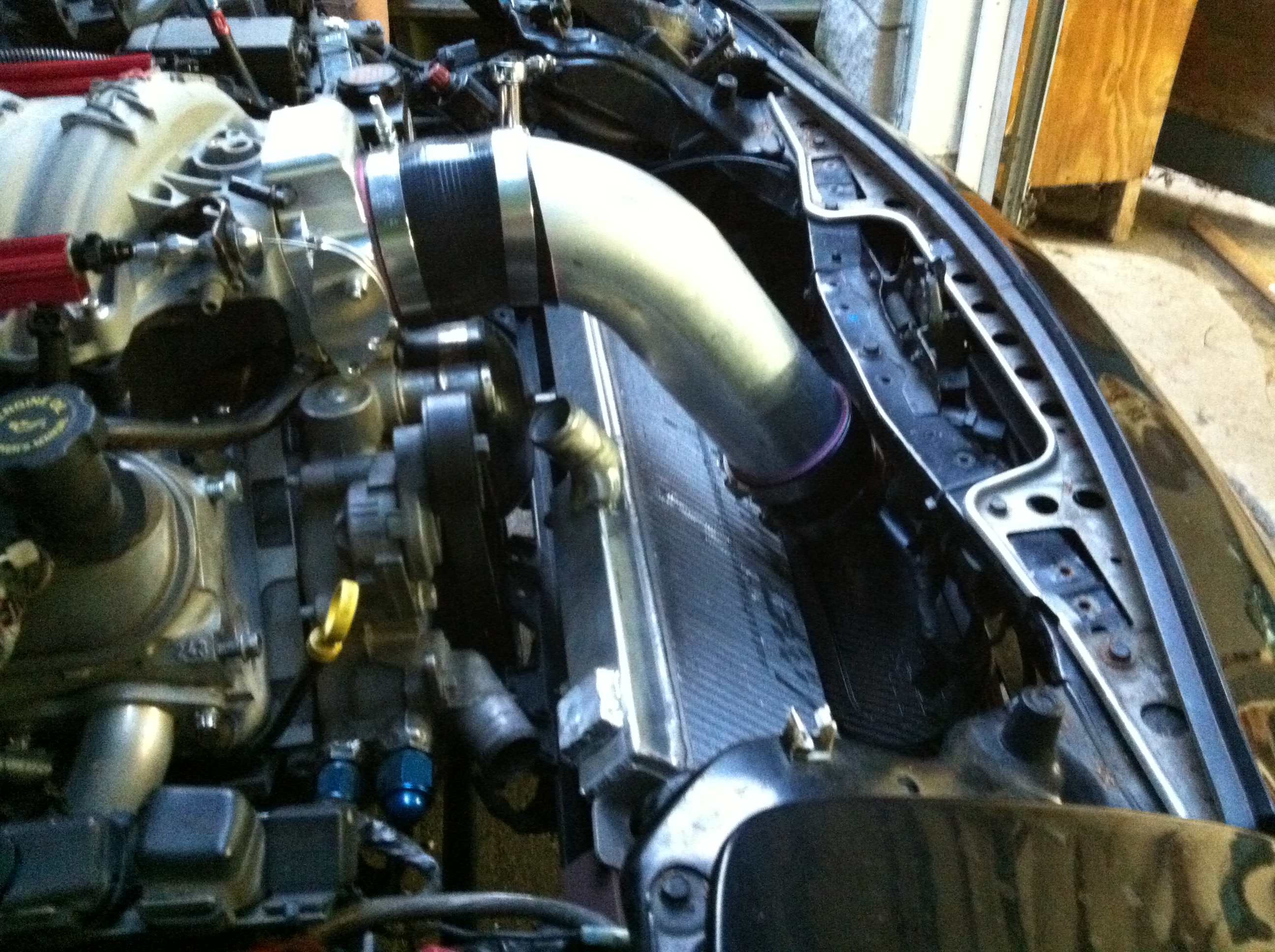 Pic request Overtheradiator Intake setups