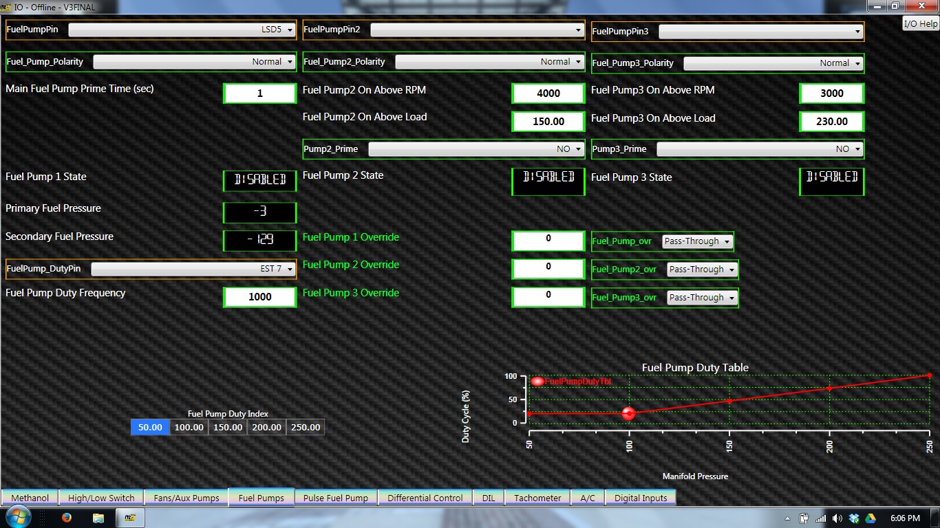 Tutorial Fuel Pump Pulse to control Fuelab pumps.